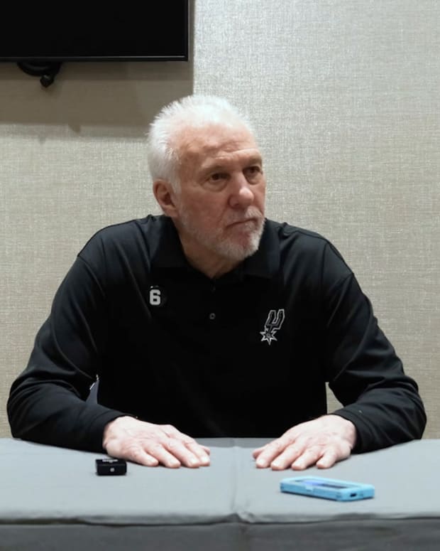 Gregg Popovich Post Game vs Jazz Oct 11